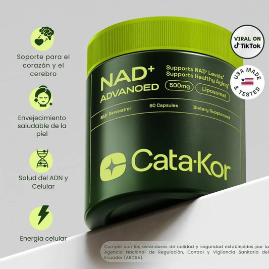 Cata-Kor™ NAD+ Suplemento Antienvejecimiento