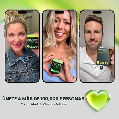 Cata-Kor™ NAD+ Suplemento Antienvejecimiento