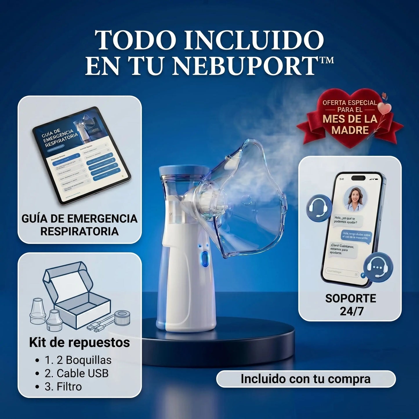 Sistema Portátil de Alivio Respiratorio
